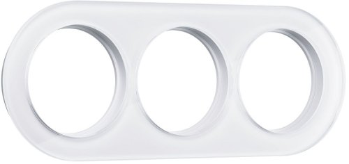 Рамка-ретро универсальная Werkel Favorit Runda 3-м. стекло белый картинка